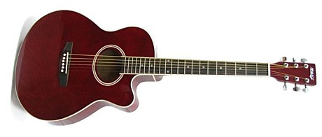 HOMAGE LF-401C-R акустическая гитара