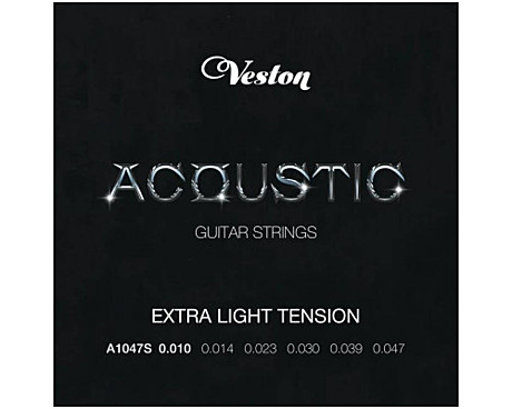 VESTON A1047 S струны для акустической гитары