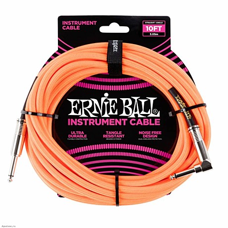 ERNIE BALL 6079  инструментальный кабель 3 м